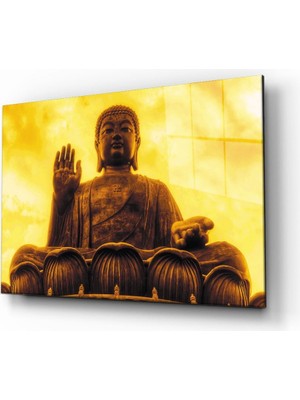 MiraLive   Buda Heykeli Cam Tablo