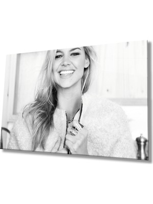 MiraLive  Siyah Beyaz Insan Fotoğrafları Kadın Cam Tablo