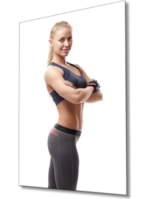  Spor Fıtnes Cam Tablo   Sports Fitness