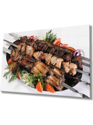 MiraLive  Et Şiş Cam Tablo