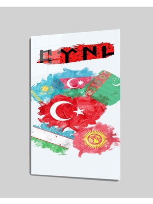 MiraLive   Türklük Cam Tablo