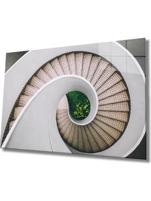 MiraLive  Geometrik Mimari Cam Tablo