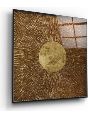 Renkli Desen Cam Tablo