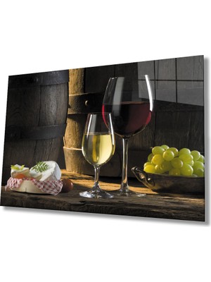 MiraLive  Üzüm Şarap Natürmort Grapes Wine Still Life