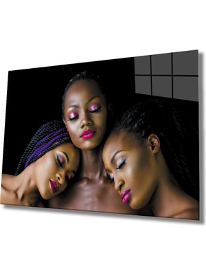  Kadınlar Cam Tablo Women