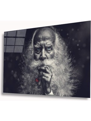 MiraLive  Siyah Beyaz Insan Fotoğrafları Cam Tablo