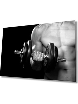 MiraLive  Spor Fıtnes Cam Tablo   Sports Fitness