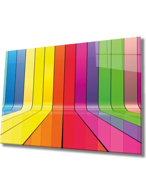 MiraLive   Geometrik Mimari Cam Tablo