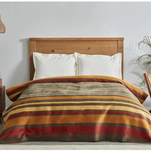 Karaca Home Nina Haki Çift Kişilik Pamuk Battaniye