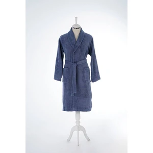 Colourist Şal Yaka Bornoz Xl Beden Indigo