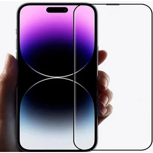Apple iPhone 15 Pro Max Uyumlu Tam Kaplayan 5D Anti Statik Ekran Koruyucu Cam