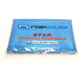 ABK PLASTİK Star Abkplastik Su Kar Geçirmez Ebatlı Branda Çadır 4m x 6m