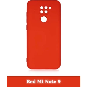 Gevrek Techs Xiaomi Redmi Note 9 ile Uyumlu Içi Kadife Dokulu Kamera Korumalı Silikon Lansman Kılıf