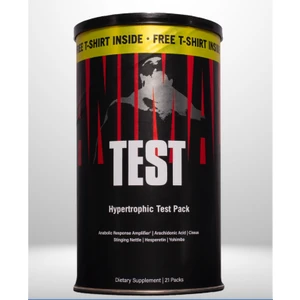 ANIMAL TEST Hypertrophic Testosterone Stack 21 Packs  Usa Patent FREE T-SHIRT