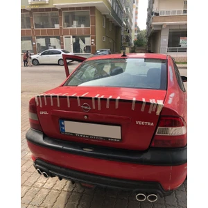 Opel Vectra Bagaj Üstü Slim Spoiler Piano Black Parlak Siyah