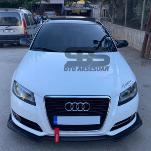 Fruens Audi A3 8p Batman Yarasa Ayna Kapağı Piano Black / 2008-2012