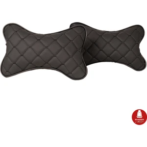 Her Araca Uyumlu Oto Yastık Boyunluk ( Siyah-Siyah )