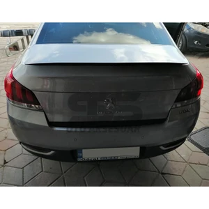 Peugeot 508 2010-2018 Bagaj Üstü Slim Spoiler Piano Black Parlak Siyah