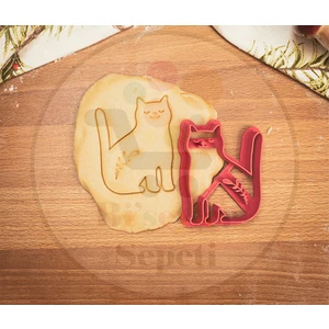 Bi'şeyler Sepeti Halk Kedi Kurabiye Kalıbı