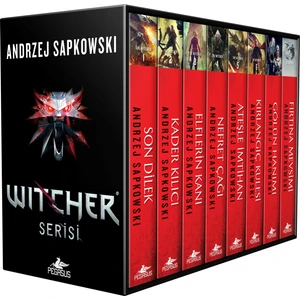 The Witcher Serisi Kutulu Özel Set (8 Kitap) - Andrzej Sapkowski