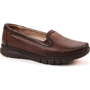 29423-G Taba Kadın Hakiki Deri Ayakkabı