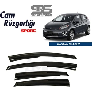 Fruens Cam Rüzgarlığı Ford Fiesta 2010-2017 Mügen Tip Piano Black