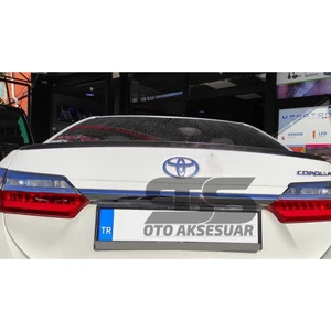  Toyota Corolla 2013-2018 Sedan Bagaj Üstü Spoiler Piano Black