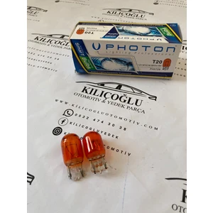 Photon T20 Amber(Turuncu) Ampul