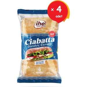 Ciabatta 3'lü 240 gr 4 Adet