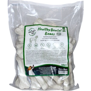 Natura Pet Eco Natura Pet Healty Dental Bones Beyaz Pres Kemik 13 cm 30'lu  1500 gr