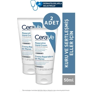 Cerave Reparative Hand Cream Kuru & Sertleşmiş Eller İçin 2 Adet 50 ml