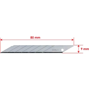 Ceta Form J46-R/30 Kretuar Tip 9 mm Maket Bıçağı Yedeği - 10’lu