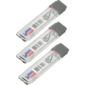Kalem Ucu 2b 0,9 mm 3 Adet Mekanik Uçlu Otomatik Kurşun Kalem Ucu 2b 60MM x 0,9mm Siyah Mikro Uç Kısa
