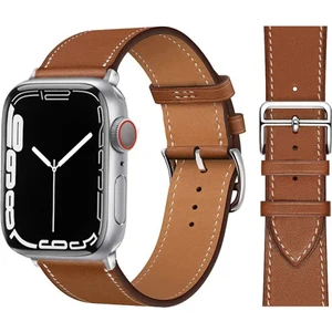 Psgt deri Kayış Apple Watch Uyumlu 1/2/3/4/5/6/7/8/9 42-44-45- 49 mm Hms Kordon Hms 2024