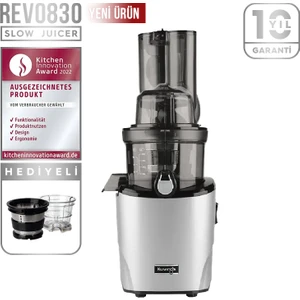 Revo 830 Slow Juicer Katı Meyve Sebze Sıkacağı