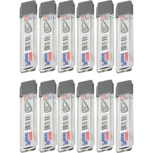Kalem Ucu 2b 0,9 mm 12 Adet Mekanik Uçlu Otomatik Kurşun Kalem Ucu 2b 60MM x 0,9mm Siyah Mikro Uç Kısa
