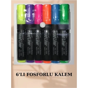 Head Liner Fosforlu Kalem Fosforlu Kalem