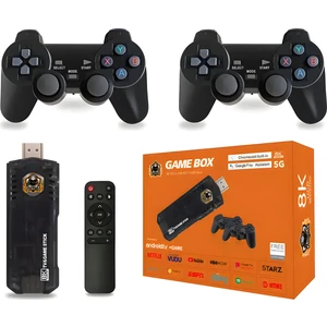 Game Box 8k Video Oyun Konsolu Aile  Retro Oyunlar Çift Sistem Tv Wifi Fonksiyonu