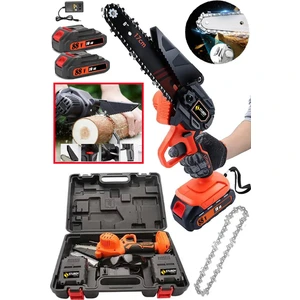 148 Vf Jet Yenimotor 17 cm Pala Çift Akülü Dal Ağaç Budama Makinası