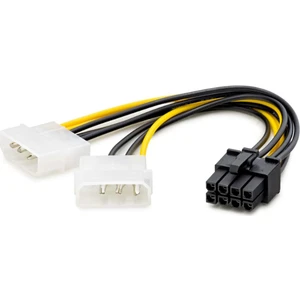 30 cm 8 Pin Ekran Kartı Power Kablosu 8 Pin Power Kablo Ekran Kartı Güç Kablosu 30 cm