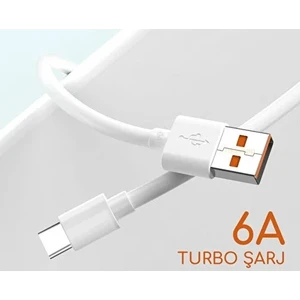 Xiaomi Uyumlu Turbo Hızlı Şarj Kablosu  Type-C 67W