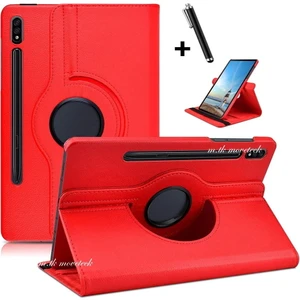 M.TK Moveteck Samsung Galaxy Tab S9 Fe /S10 Fe / S10 Lite 10.9 Inç Kılıf 360 Dönebilen Stand Tam Koruma Akıllı Kapak + Dokunmatik Kalem