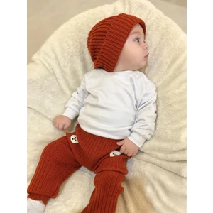 Meriç Bebe Unisex Bisiklet Yaka Omuz Çıtçıt Detaylı %100 Pamuk Bebe&çocuk Mevsimlik Body