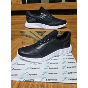 Abin Store Lepons Suni Deri Günlük Spor Ayakkabı Kışlık Ve Mevsimlik 45-46-47 Numara Suya Dayanıklı Aqua Ayakkabı Sneaker