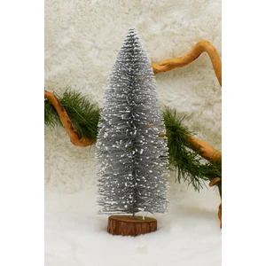 Mini Silver Çam Ağacı 25 cm Yılbaşı Süsü