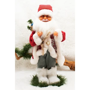 Lüx 55 cm Noel Baba Santa Claus Yılbaşı Süsü 55*17 Cm