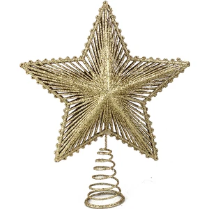 Luxury Ağaç Tepelik 25 cm Yılbaşı Süsü