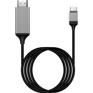 Type-C HDMI USB 3.1 Uyumlu Adaptör Kablosu Hdtv 30Hz 4K Usb-C Kablo Pc Için Monitör