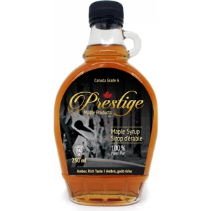 Akçaağaç Maple Şurubu 250 ml (330 Gr) – En Yüksek Kalite - Amber Canada Grade A Maple Syrup