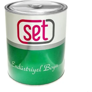 Set Endüstriyel Boya Parlak Beyaz 900 Gr.